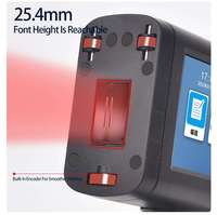 Impresora de Inyección de Tinta Manual Anchor M20 de 25.4 mm con Pantalla Táctil, Alimentada por Batería, para Etiquetas Flexibles, Códigos de Lote, Fechas, Códigos de Fabricación, 600 dpi