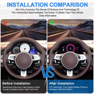 Navihua Virtual Cockpit Digital Instrument Panel LCD Dashboard Cluster <b>for</b> Porsche Panamera 2010-2016 - Product Image 4