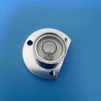 Niveau à bulle semi-circulaire REALMAX 28,5*8mm pour la topographie, la cartographie et la réparation – Niveau à bulle rond en métal
