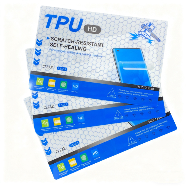 New Factory Price TPU HD Cutting Film Screen Protector Clear  Hydrogel Film 180*120MM for All Models