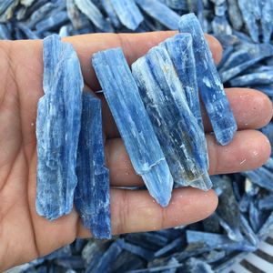 Naturale di guarigione della pietra preziosa Crudo Blu calcite bastone di cristallo grezzo point wand celestina kyanite lame per la decorazione - Product Image 6