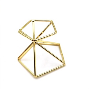 Giá Đỡ Cây Không Khí Hình Học Giá Trồng Cây Bằng Vàng Giá Đỡ Chậu Trồng Cây Đồ Trang Trí Sống Himmeli Chậu Tillandsia Cổ Điển Hiện Đại - Product Image 2