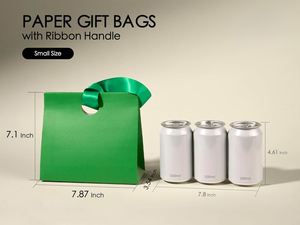 Sac d'emballage personnalisé en carton gaufré durable avec poignée, sac cadeau de luxe imprimé sur mesure avec logo - Product Image 2