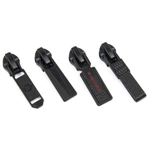 Hoge Kwaliteit Zwarte Handtas Touw Custom Logo Metalen Ritssluiting Schuifregelaars Head Bag 8 10 Rits Puller Voor Tas Met <span class=keywords><strong>String</strong></span> - Product Image 2