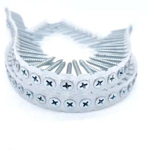 Tornillos intercalados chapados en zinc de acero al carbono C1022A <span class=keywords><strong>Aguja</strong></span> de rosca gruesa/fina/Punta de perforación para tornillo de madera - Product Image 4