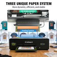Impresora DTF EraSmart A3 de 30 cm, Impresora de Transferencia de Calor, Impresora DTF para Camisetas y Ropa, Máquina de Impresión DTF