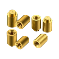 Écrou de fixation à trou aveugle M1.6 M2 M2.5 M3 M4 en laiton, colonne à filetage interne fraisé, borne de soudage PCB