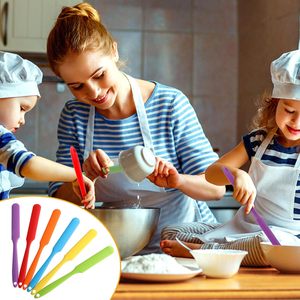 One-Piece Long Handle Silicone Spatula-Multi-Purpose Scraper for Baking Mixing Flour Butter Jam Cake Icing Dishwasher Oven Safe - Product Image 4