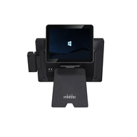 Tablette de système de paiement de restaurant tout-en-un à écran tactile HD en alliage d'aluminium de 15 pouces