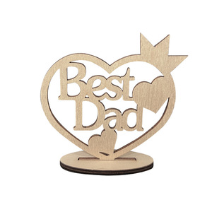Artesanías creativas de <span class=keywords><strong>madera</strong></span> Decoración Día DE LA MADRE Día <span class=keywords><strong>del</strong></span> <span class=keywords><strong>Padre</strong></span> <span class=keywords><strong>Regalos</strong></span> artesanales de <span class=keywords><strong>madera</strong></span> Corazón Diseño hueco Letras Corte láser Chips de <span class=keywords><strong>madera</strong></span> - Product Image 4