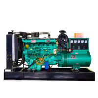 Groupe électrogène diesel silencieux portable 100 kVA Shandong Weifang avec démarrage automatique et démarrage à distance, châssis ouvert