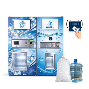 Vente directe d'usine YISO avec fonction d'emballage automatique pour machine tout-en-un de distribution de glace et d'eau avec lavage du seau - Product Image 1