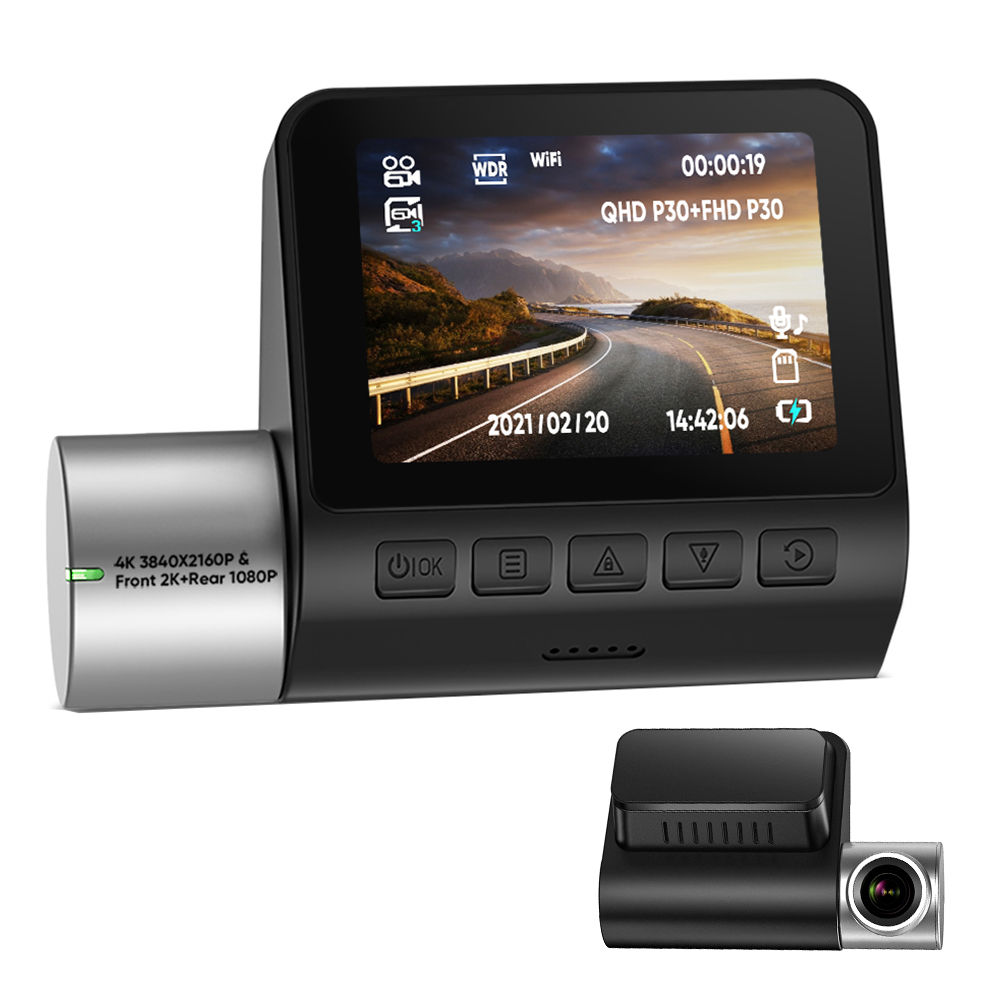 Скрытый видеорегистратор NOVATEK SONY IMX335, 4K, Wi-Fi, управление через приложение