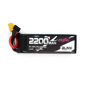 Cnhl-batería lipo serie negra, 2200mah, 4s, 14,8 v, 40c, con enchufe xt60 - Product Image 6