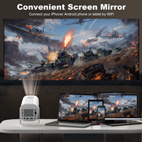 Projecteur intelligent P30 à faible MOQ, OEM/ODM, prix abordable, projecteur 4K, projecteur de cinéma maison portable LED 4K