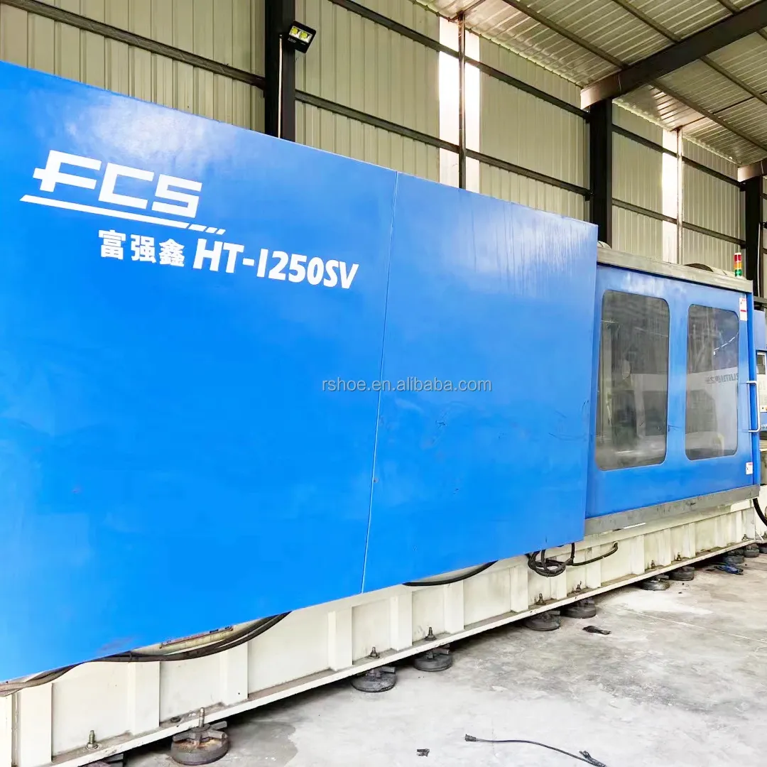 Taiwan FCS HT-1250SV used plastic desktop large injection molding machine