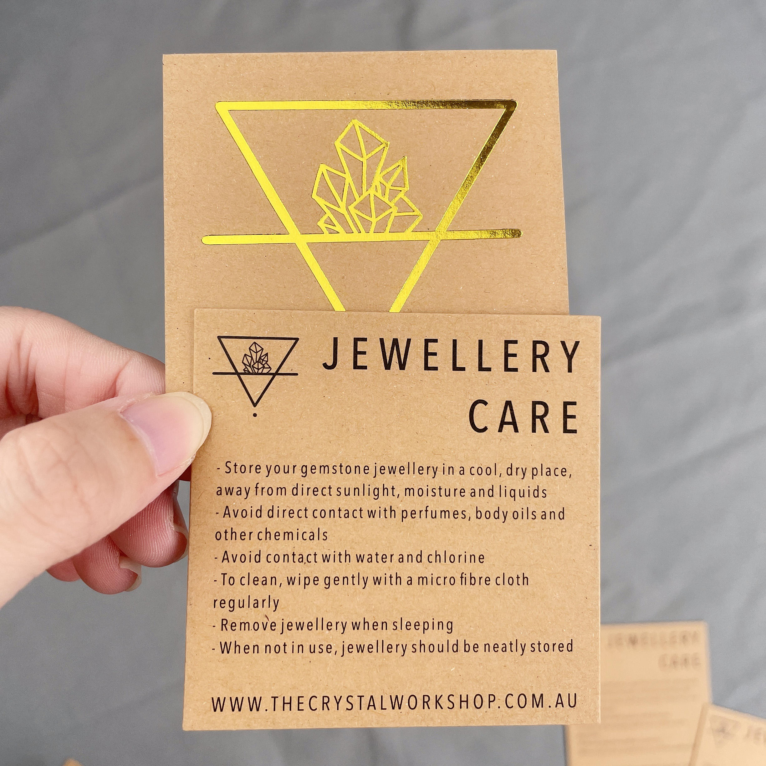 1 side foil stamping