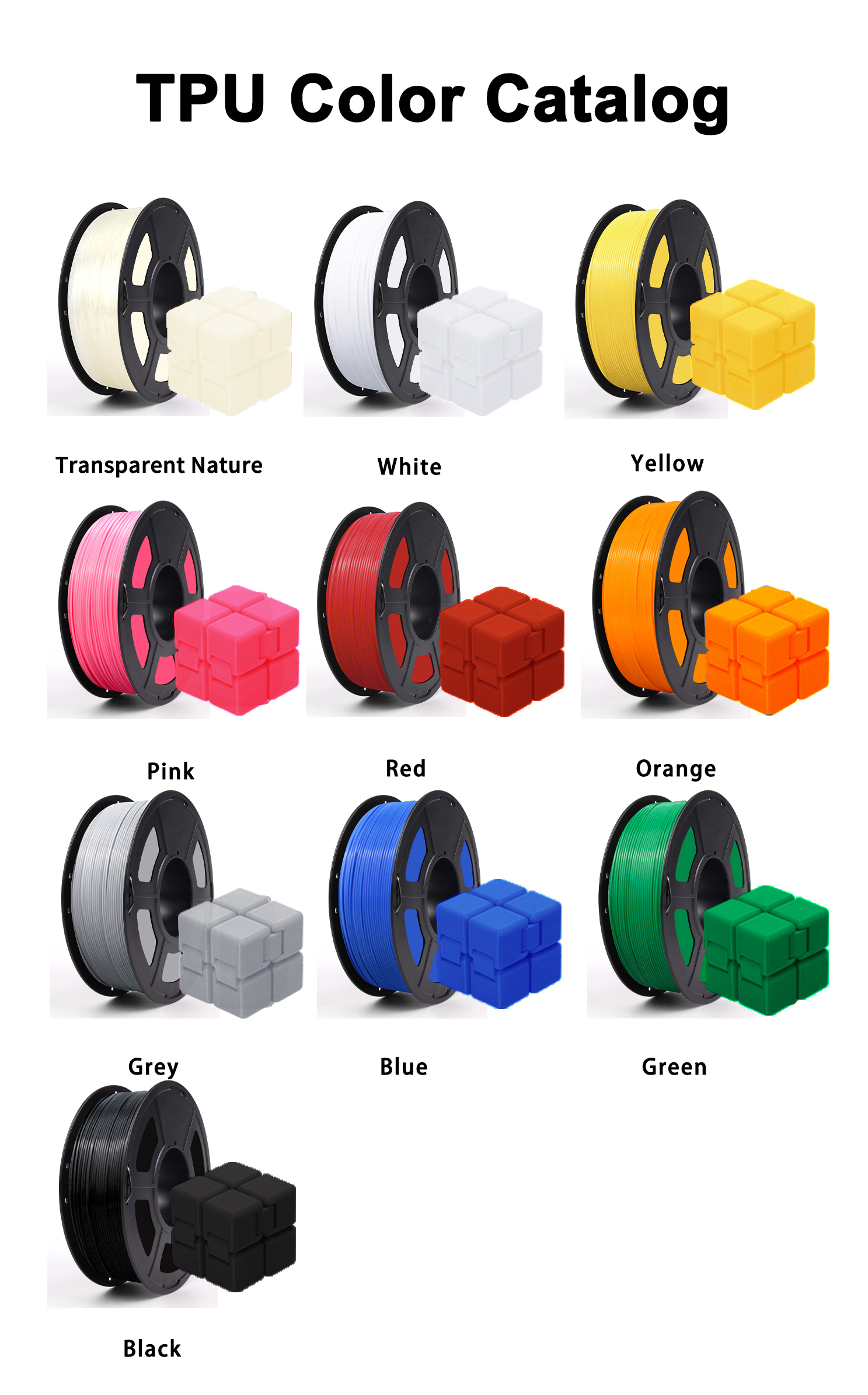 TPU Color Catalog