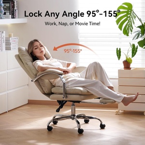 Chaise de bureau améliorée avec accoudoirs, design robuste, chaise de direction, chaise de gaming, chaise d'ordinateur confortable pour la maison, pur <span class=keywords><strong>plaisir</strong></span> de la posture assise - Product Image 5