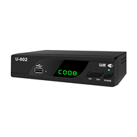 Dcolor DVB C DVB T2 Digital TV Video STB 1000 canales gratuitos Receptor de señal de televisión decodificador 1080p HD decodificador DVB T2