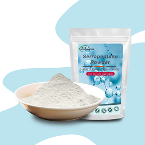 Venta al por mayor enzimas serrapeptase fermatación seca congelada alta potencia 2000SPU/MG Serratiopeptidase para degradación <span class=keywords><strong>de</strong></span> proteínas - Product Image 1