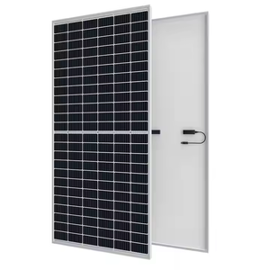 Bán chạy nhất 595W hiệu quả cao bipv Tấm Pin Mặt Trời 16bb di động và cho Topcon loại trắng backsheet OEM thiết kế với perc Technolog - Product Image 5