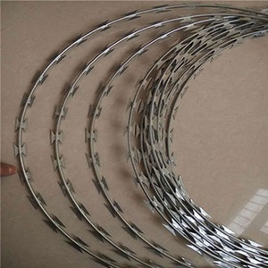 Costa Rica Púas pinchos <span class=keywords><strong>de</strong></span> seguridad para muro reja colocación doble C clip CBT-65 <span class=keywords><strong>concertina</strong></span> 450mm - Product Image 3