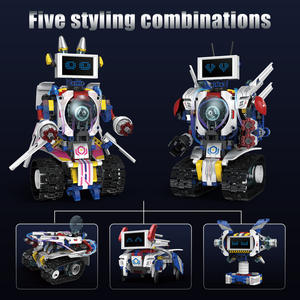 ชุดตัวต่อเพื่อการศึกษาสำหรับเด็กหุ่นยนต์ตั้งโปรแกรมได้<span class=keywords><strong>2</strong></span>.4G แอป - Product Image 3