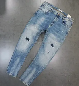 Wholesale Business Men Clothes Denim Pants Plus Size Men's Jean