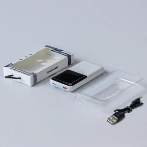 Power Bank per Viaggi d'Affari 10000mAh/20000mAh, PD22.5W, Prezzo Fornitore, Alta Qualità, Display Digitale, 2 <span class=keywords><strong>Cavi</strong></span> Integrati - Product Image 5