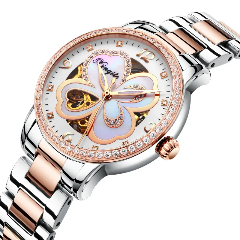 luxury brand lady's watches automatic wristwatch Women sports business ladies watches with bracelets