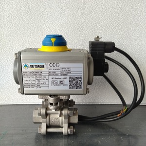 Actionneur pneumatique à simple ou double effet AT Air Torque, à bille filetée en acier inoxydable avec solénoïde UNIWO DN15-DN100 à Pne - Product Image 5