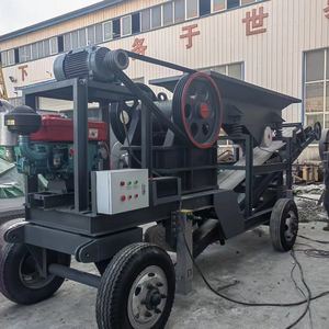 Concasseur mobile combiné à moteur AC haute capacité Hengtong, concasseur à mâchoires et à marteaux, ligne de production de sable, fournisseur chinois, prix bas - Product Image 6