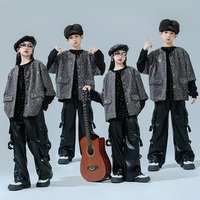 Nouvelle mode, ensemble de vêtements de danse jazz, danse de rue, printemps et été, enfants, garçons et filles, ensemble de percussions hip-hop, costume de performance