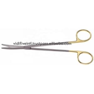 Delicadas tijeras Metzenbaum dentadas, supercortadas cirugía plástica - Product Image 2