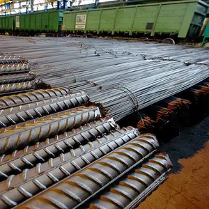 Üretici 10mm 12mm çelik çubuk donatı hrb400 hrb500 inşaat için deforme çelik çubuk demir çubuklar