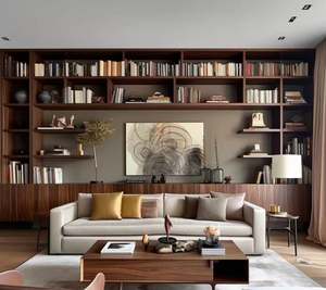 Simple Wooden Multi Tier <b>Bookshelf</b> and Storage Cabinet Versatile Organizer for Home and Office Bookrack - Product Image 5