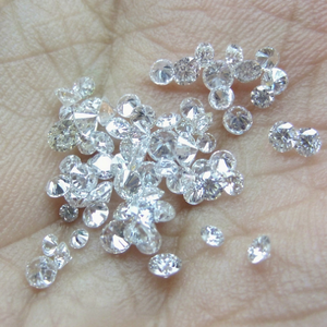 Diamants naturels en vrac, pureté VVS, taille brillant rond, couleur DEF, de 1,30 mm à 1,70 mm, pour la création de bijoux fins et de bagues de fiançailles. - Product Image 1