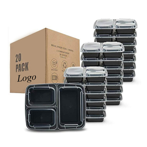 3 Compartment Plastic Food Containers Container Food Disposable Containers New Z 1000ml 3 Compartment Plastic Disposable Food Containers Leakproof Bento Lunch Box Take Away Container