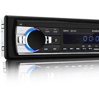 Lecteur MP3 BT pour camionnette avec fonction de charge rapide 12V/24V en option, double USB, radio FM quadri-canal, prise en charge de la carte TF