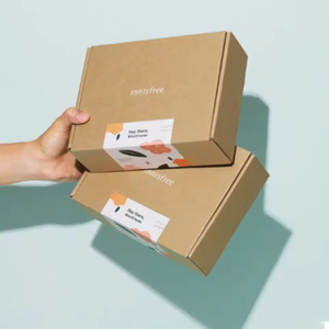 Tùy chỉnh sang trọng các tông tái chế nâu kraft giấy nhỏ bưu phẩm Bao bì hộp cho quần áo packiging - Product Image 4