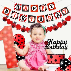Ladybug Birthday Supplies - Festive Party Decorations