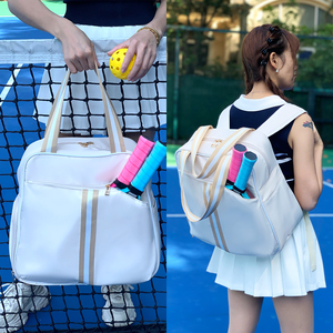 Нейлоновая портативная спортивная сумка большой емкости, водонепроницаемая сумка для пиклбола, сумка для пиклбола, Сумка с карманом для обуви, рюкзак для пиклбола - Product Image 6