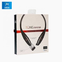 Imprimé personnalisé tour de cou casque dans l'oreille sans fil Bt sport écouteur casque boîte