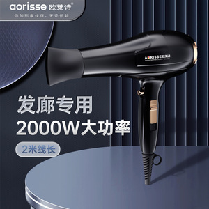 Aorisse Hair Dryer 2000W AC Motor Constant Temperature Professional Salon Use - Product Image 1