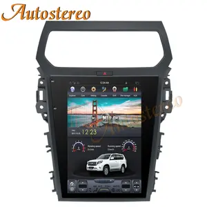 Tesla Stijl Android 9.0 Auto Speler Gps Navigatie Voor Ford Explorer 2011 + Mac Head Unit Multimedia Speler Radio Tape recorder Hd