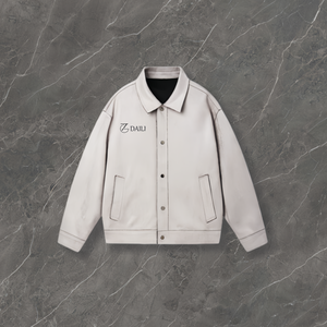 Chaqueta de cuero PU vintage de nuevo diseño de moda personalizada chaqueta de cremallera de peso pesado de moda para hombres - Product Image 2