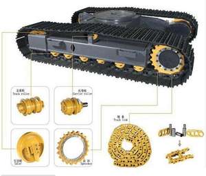 Suku Cadang Undercarriage OEM TIG/SAR Berkualitas Tinggi dan Tahan Lama, <span class=keywords><strong>Track</strong></span> <span class=keywords><strong>Link</strong></span> Loader, Spare Part <span class=keywords><strong>Track</strong></span> <span class=keywords><strong>Link</strong></span> Assy <span class=keywords><strong>SK200</strong></span> SK220 Excavator - Product Image 6