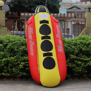 Bateau banane gonflable en PVC pour 3 personnes, remorquable, pour adultes, unisexe, sports nautiques - Product Image 2