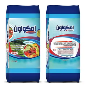 20kg 25kg stampa personalizzata fertilizzante in polietilene imballaggio del suolo sacchetto di sacco tessuto pp
